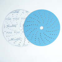 Disque de ponçage OEM/ODM personnalisé haute dureté, résistant à l'eau, pour ponçage à sec et humide (225 mm de diamètre, 1 mm d'épaisseur) pour verre, bois, métal