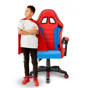 Chaise longue pour ordinateur de Gaming, fauteuil inclinable, Design <span class=keywords><strong>Spiderman</strong></span>, garçon, amoureux des jeux de course, livraison gratuite - Product Image 1
