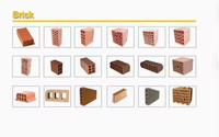 Machine automatique de fabrication de blocs creux en argile contrôlée par PLC, avec coupe-fil à double portique pour briques