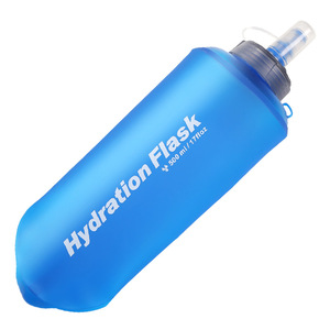 Xinda <b>Hydration</b> Flask 500Ml Foldable Silicone Water Bag For Cycling Running Hiking - Product Image 1