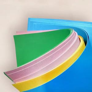 Papieren Dossiermappen Materiaal Zak Enveloppen 4-kleuren Hoogwaardig Kaartpapier Manila Chemises Kartonnen Kantoorbenodigdheden Verdikt - Product Image 4