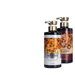 Shampoo hidratante com óleo de rícino preto jamaicano para cuidados pessoais, produtos de limpeza orgânicos personalizados por atacado