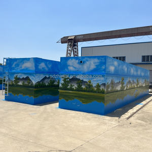 100m3 par jour emballé station d'épuration système biologique de traitement des eaux usées domestiques - Product Image 2