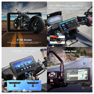 Reproductor Inteligente Inalámbrico para Motocicleta Podofo de 5 Pulgadas, Compatible con Android Auto, TPMS, Resistente al Agua IP67, Fabricante Líder - Product Image 2