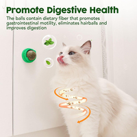 Vente en gros d'usine : Nouveaux jouets à mâcher pour chats, boules énergétiques saines pour le nettoyage des dents et la santé bucco-dentaire des chats