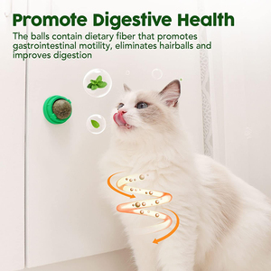 Phổ Biến Vật Nuôi Nguồn Cung Cấp Mèo Năng Lượng Bóng Khỏe Mạnh Kitty Răng Làm Sạch Nha Khoa Chew Đồ Chơi Cho Mèo Liếm - Product Image 4