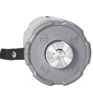 Portable <b>Bluetooth</b> Speaker 6W Rechargeable <b>USB</b> FM LED Solar Panel Various Colors - Product Image 3