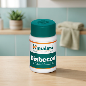 Comprimés Himalaya Diabecon Extrait d'herbes Culture sauvage Complément ayurvédique en flacon Formule de bien-être naturelle Export Inde D - Product Image 3