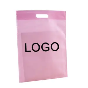 wholesale Promotional Handled Style Foldable Reusable Shopping Bag PP Non Woven Tote Bag trading show non woven bag