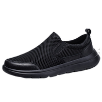 Nouvelles chaussures décontractées pour hommes grande taille, respirantes, à lacets, antistatiques, pour la marche en extérieur