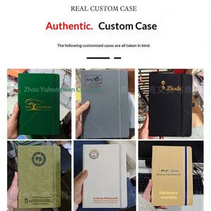 Carnet A5 en similicuir avec bande élastique, personnalisable avec logo, pour cadeaux d'entreprise et scolaires, usage professionnel et bureautique - Product Image 3
