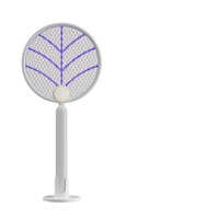 Nouvelle Lampe Anti-Moustiques Électrique Murale Pliable 2-en-1 pour Usage Domestique, Alimentée par Batterie au Lithium, avec Flamme UV pour Moustiques