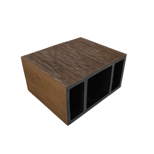 Tubos Cuadrados de WPC Impermeables en Oferta, Tubos de Madera Huecos para Divisiones de Oficina, Sala de Estar y Uso en Hoteles - Product Image 5