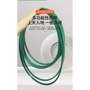 Sello Hidráulico de Poliuretano Tipo J Kairuite 520, Anillo de Sellado de Cilindro Verde de 1000 mm de Diámetro Interior - Product Image 4