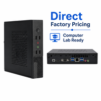 Mini PC au prix d'usine, Intel Core i5 i7, ordinateur de bureau professionnel, 8 Go 16 Go, support VESA, Windows 11, pour bureau, école, laboratoire