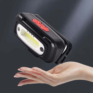 Ultra Lightweight Sensor Headlamp 4 Light Modes Red Flash Warning USB <b>Rechargeable</b> Waterproof <b>Head</b> <b>Torch</b> for Outdoor Camping - Product Image 3
