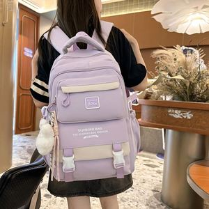 Factory Wholesale Student Backpacks Teenagers School <b>Bag</b> Mochilas Large Capacity Middle Students <b>Bags</b> Girls - Product Image 5