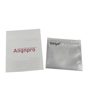 Bustine Termosaldabili Arcobaleno per Allineatori con Logo Personalizzato Accessori Dentali per Denti Confezione per Allineatori Trasparenti con un Lato Trasparente - Product Image 2