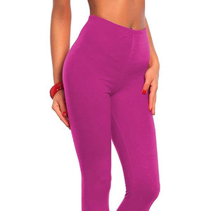 Mid Waist Casual Seamless Full Length Sports Yoga Pants Workout <b>Butt</b> <b>Lift</b> Tummy Control Gym Fitness Training Wear <b>Leggings</b> - Product Image 4