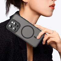 Coque de téléphone en TPU givré 2025, la plus récente, avec recharge sans fil, pour iPhone 17 16 15 14 13 12 Pro Max, accessoires mobiles