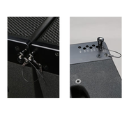 Système de haut-parleurs PA Combo Set Dual 10 pouces Line Array Speaker Outdoor Performance Audio pour salle de concert