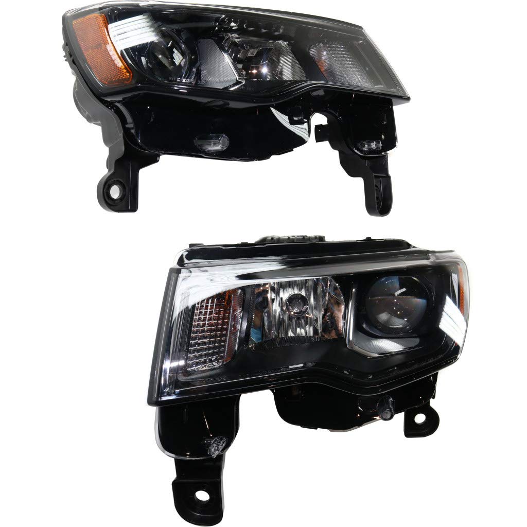 MUSUHA фара в сборе галогенного типа для JEEP Grand Cherokee 2017 2018 2019 2020 OEM 68266646AD 68266647AD