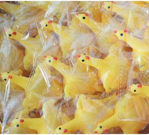 Jouet à presser amusant en forme de poules pondant des œufs, porte-clés anti-stress, jouet de décompression, <span class=keywords><strong>blagues</strong></span> de fête, farces, boules en TPR unisexe - Product Image 4