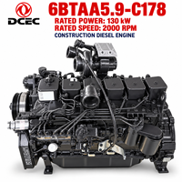 Prix d'usine SCDC DCEC Série de moteurs diesel Cum 6B 6BT 6BTA5.9 6BTAA5.9 6BTAA5.9-C178 pour chargeuses de machines de construction