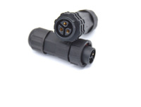 Connecteur Circulaire Étanche 2-5 Broches, Adaptateur Prise Électrique Femelle IP67/IP68 5A 250V, Contact Cuivre, Boîtier PC, Barrière de Protection