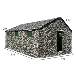 Tenda Mimetica Impermeabile per Esterni - Riparo da Campeggio in Tela Resistente di Grado Medico per Emergenze e Uso Tattico - Product Image 2