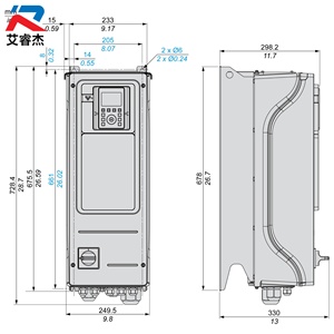 Nuevo variador de frecuencia original Altivar ATV600 ATV650U75N4E trifásico 380-480V 7.5kW Convertidor de frecuencia ATV650U75N4E - Product Image 2