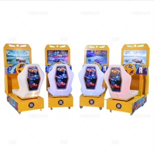 Sistema de cabina de simulación de carreras para niños, con función Butt Kicker para bicicleta, de 14 pulgadas, con forma de maíz profundo, y haptics para cabina de simulación de carreras. - Product Image 1