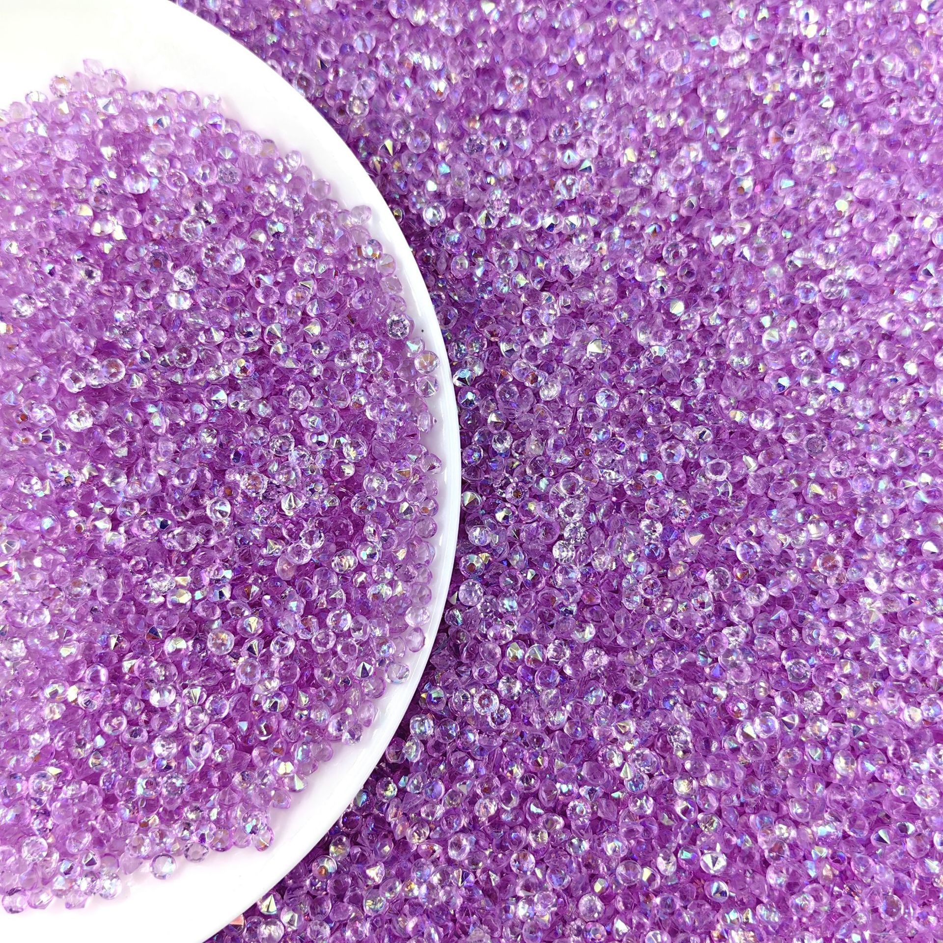 3mm violet rose AB