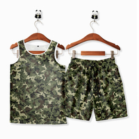 Set Celana Pendek Anime Custom Pabrik dengan Tank Top, Cetak Grafis Kartun Personalisasi, MOQ Rendah untuk Pengecer