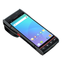 BloveDream 5.5 pouces Android NFC 4G Android PDA avec imprimante de reçu de facture thermique de 58mm tout en un Terminal portable
