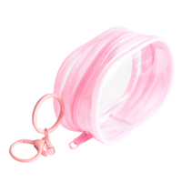 Porte-rouge à lèvres, porte-monnaie, étui à cartes, mini trousse de maquillage multifonction portable pour femme, sac à dos, motif anime mignon en PVC