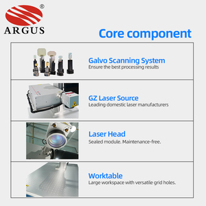 Machine de marquage <span class=keywords><strong>laser</strong></span> infrarouge picoseconde 30W Sino Galvo BMP/AI avec refroidissement par eau pour coloration <span class=keywords><strong>laser</strong></span> de précision en acier inoxydable - Product Image 4