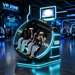 <span class=keywords><strong>Simulatore</strong></span> di Montagne Russe a Due Posti con Rotazione a 360 Gradi per Realtà Virtuale, Uso Interno/Esterno per Centri Commerciali - Product Image 3