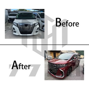 Kit de haute qualité pour Toy Ota ALPHARD AGH30 Série 2015 2016 2017 2018 2019 <span class=keywords><strong>2020</strong></span> Mise à niveau vers la série ALHOARD AGH40 2024 Kit de carrosserie - Product Image 3