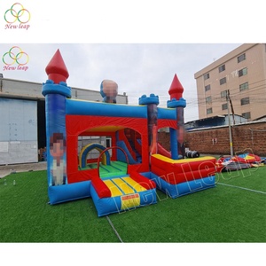 Bé <span class=keywords><strong>Inflatable</strong></span> <span class=keywords><strong>Castle</strong></span> Nhảy Bounce Slide <span class=keywords><strong>Inflatable</strong></span> <span class=keywords><strong>Bouncy</strong></span> House Và Slide Combo Cho Trẻ Mới Biết Đi - Product Image 2