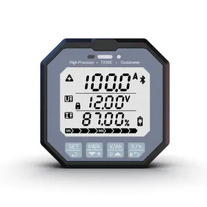 TX20 8-120V350A LCD elektrik aletleri Bluetooth pil monitör şarj deşarj pil seviyesi kapasitesi göstergesi tester