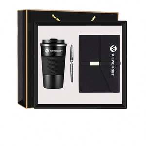 Juego de Regalo Corporativo Personalizado 2025, Cuaderno A5, Bolígrafo y Banco de Energía, con Bolígrafo de Lujo, Juego de Regalo Empresarial - Product Image 1