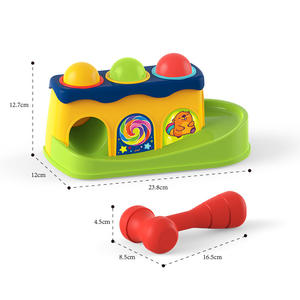 Funny Baby Happy Time giocattolo i bambini giocano a martello e palla Drop giocattoli per <span class=keywords><strong>1</strong></span> <span class=keywords><strong>anno</strong></span> bambino <span class=keywords><strong>bambina</strong></span> <span class=keywords><strong>regali</strong></span> infantili - Product Image 2
