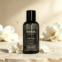 Flacon pompe opaque noir à parois épaisses de 120 ml, format voyage, pour lotions et sérums
