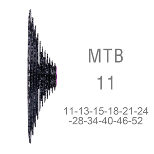 ZTTO ultraligero <span class=keywords><strong>M8000</strong></span> M7000 11 velocidades MTB Groupset desviador trasero bielas 11-50T/52T <span class=keywords><strong>Cassette</strong></span> Cadena de rueda libre para carreras - Product Image 3