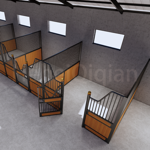 Establos para <span class=keywords><strong>Caballos</strong></span> de Alta Calidad con Recubrimiento en Polvo, Establos Profesionales de Madera de Bambú Sólida, Boxes para <span class=keywords><strong>Caballos</strong></span> - Product Image 5