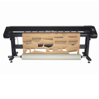 Plotter de Corte de Papel Vertical 2 en 1 con Impresión de Inyección de Tinta Rápida de 160 cm