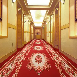酒店客厅过道全地毯主题酒店走廊地毯婚礼草坪卷材料