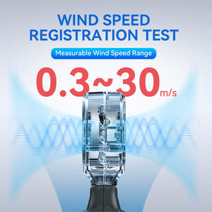 เครื่องวัดความเร็วลมดิจิตอล Noyafa NF-561 ความแม่นยำสูง สำหรับงาน HVAC โดรน ภายนอกอาคาร และอุตสาหกรรม (ดีไซน์ขนาดเล็ก) - Product Image 5