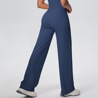 Leggings personnalisés avec logo OEM, couleur unie, invisibles, tricotés, à maintien élevé, respirants, écologiques, grandes tailles, pour entraînement et yoga